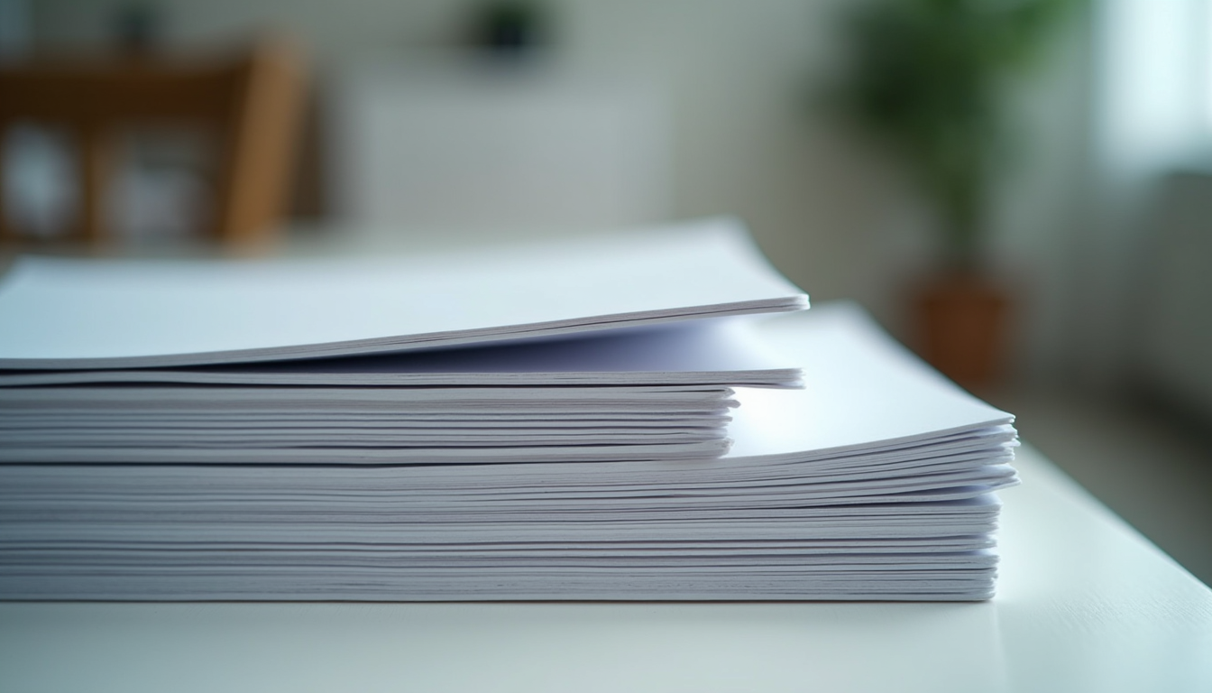 The Impact of Paper Weight on Printing Quality